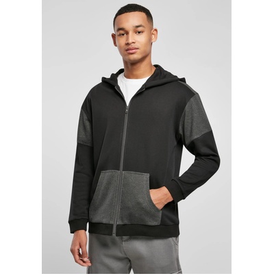 Urban Classics Мъжки суичър с цип в черен цвят Urban Classics Zip HoodyUB-TB5506-01307 - Черен, размер M