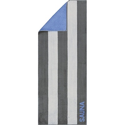 Cawö saunová osuška SAUNA 599 antracitově šedá 80 x 200 cm