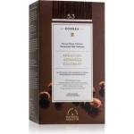 KORRES Argan Oil перманентната боя за коса с арганово масло цвят 5.3 Golden / Honey Light Brown 50ml