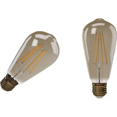 Emos LED žiarovka Vintage ST64 4W E27 teplá biela