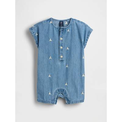 GAP Бебешки дънков гащеризон Brannan Bear GAP GAP | Sin | Момчешки | 6-12 месеца