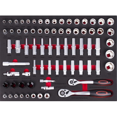 AHProfi Gola sada 1/2" 3/8" 74 ks AH12449-GS