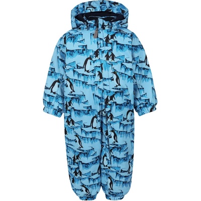 COLOR KIDS Coverall AOP AF light blue Modrá
