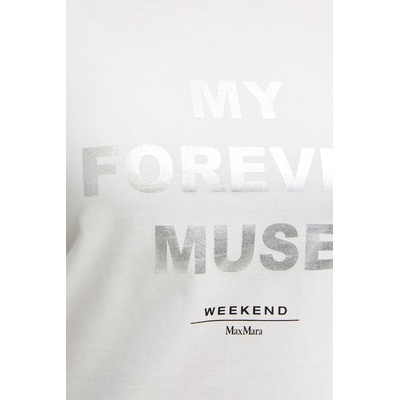 Weekend Max Mara Памучна тениска Weekend Max Mara TENUE (2615971051600)