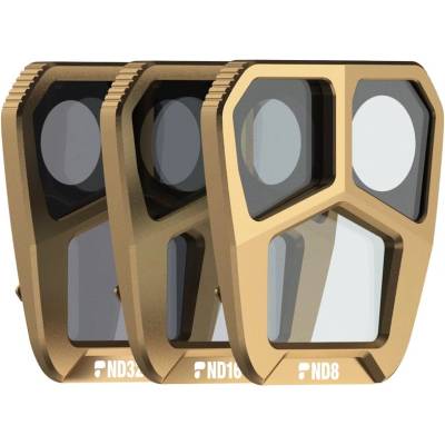 PolarPro - DJI Mavic 3 Pro - Shutter Collection - ND8, ND16, ND32 - Lightweight Aluminum - Cinema Series Glass - M3PRO-Shutter