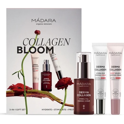 MÁDARA Cosmetics Дамски луксозен комплект за грижа за кожата на лицето - MÁDARA Organic Skincare Collagen Bloom Set