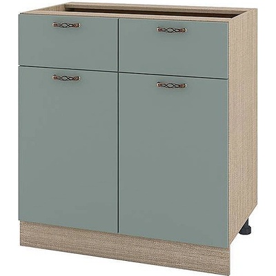 ИРИМ Долен кухненски шкаф Сити МФ-Олив мат-11-26 80 см