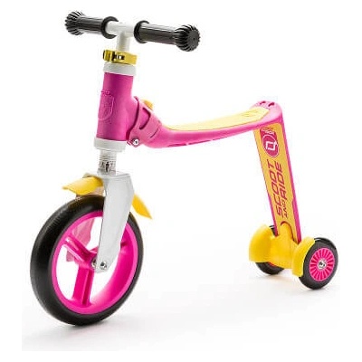 Scoot & Ride Highwaybaby+ růžovo-žlutá