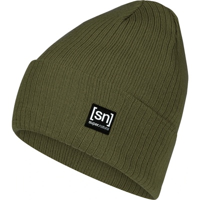 Зимна шапка (beanie) Super. natural Riffler Beanie - Olive Night - размер One Size (904-3394-0411)