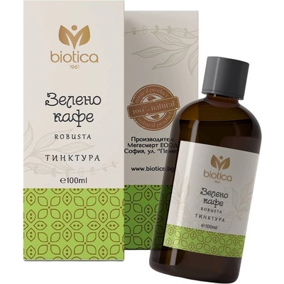 Biotica 1961 Тинктура от зелено кафе, 100 ml, Biotica 1961
