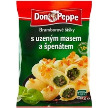 Don Peppe Bramborové šišky s uzeným masem a špenátem 500 g