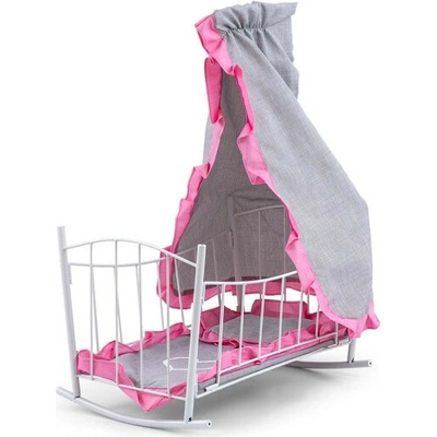 Milly Mally Postieľka-kolíska pre bábiky Lily Prestige Pink