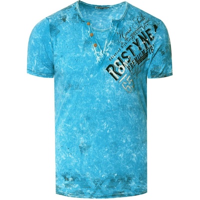 Rusty Neal tričko pánské 15240 regular fit petrolej