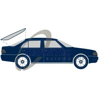 TRUCKTEC AUTOMOTIVE Těsnění, zadní sklo 0250003