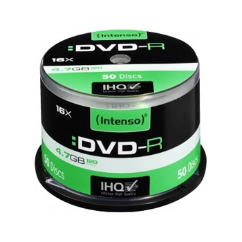 Intenso DVD-R 4,7GB 16x, 50ks