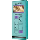Malibu Blondes Enhancing Collection šampón 266 ml + kondicionér 266 ml + wellness sáčky 4 ks darčeková sada