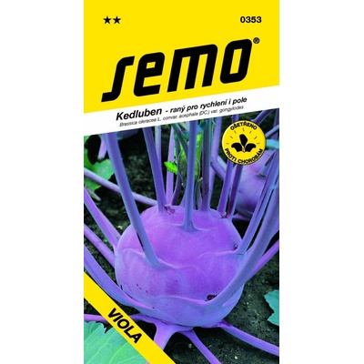 Semo Kaleráb modrý - Viola raný, pre pole 0,3g