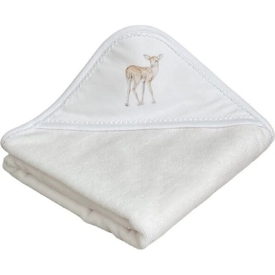 Bavlněná osuška pro novorozence Cotton&Sweets Fawn 80x80 Vanilla