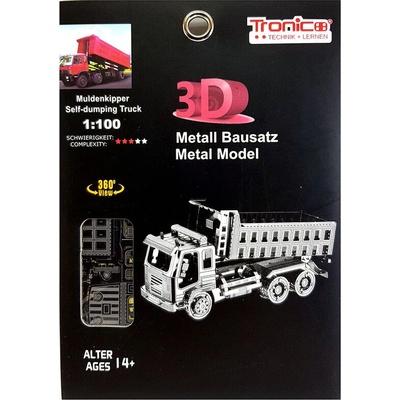 Tronico 3d метален пъзел, Самосвал (t30311)