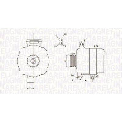 Generátor MAGNETI MARELLI 063731728010