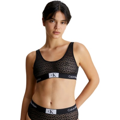 Calvin Klein UNLINED BRALETTE-000QF7233E-UB1-Black čierna