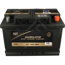 Hart 12V 74Ah 680A 564 505