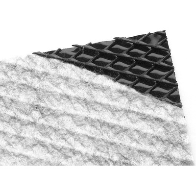 Drenážny geokompozit s geotextíliou a fóliou – Interdrain GMFL 6 - hrúbka 6 mm; geotextília 120 g/m² - 2×50 m [100 m²]