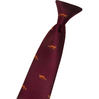 Avantgard Chlapecká kravata 558-62232 bordó/liška – Zboží Mobilmania