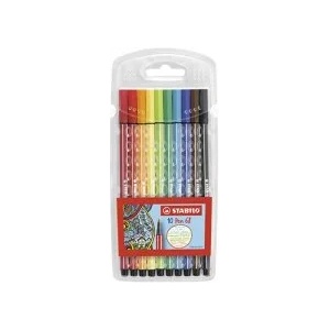 STABILO Тънкописци Stabilo Pen 68 10 цвята блистер