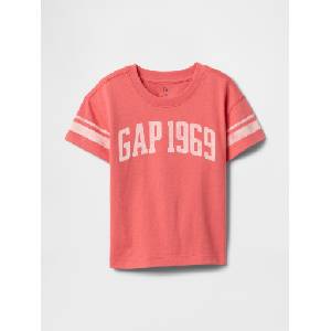 GAP Baby тениска с лого Gap 1969 GAP GAP | Cherven | Момчешки | 74-80