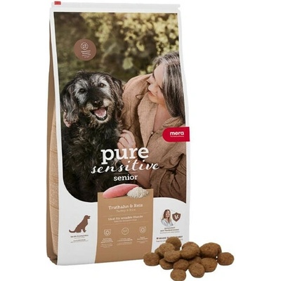 Mera Dog Pure Sensitive Senior Turkey Rice 12,5 kg