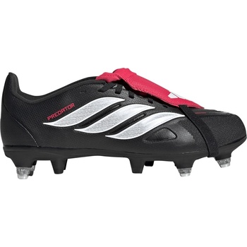 adidas Детски футболни бутонки Adidas Predator League Childrens League Soft Ground Football Boots - Black/Red
