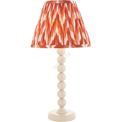Endon Lighting 114688 - Настолна лампа HIGGLEDY 1xE14/7W/230V кремав/оранжев (EN0037)