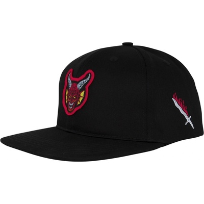 SANTA CRUZ Stranger Things Hellfire Club Snapback Structured Hat Black 159389