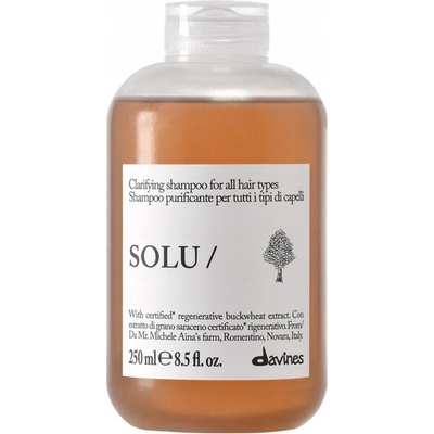 Davines Solu Hloubkově čisticí šampon na vlasy 250 ml