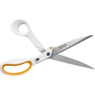 FISKARS Nožnice na látky, 25 cm, FISKARS "Amplify", biela