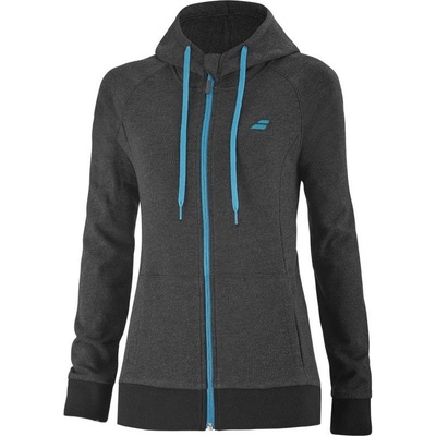Babolat Exercise Hood Jacket Girl black heather