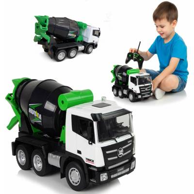 Lebula míchačka na beton dálkově ovládaná nákladní auto tahač 1:18