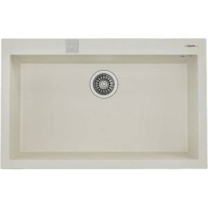Teka Гранитна мивка, авт. клапан, за шкаф 80 см ForSquare 72.40 TG КРЕМ (М.1025.КР) - bay Мивка за вграждане