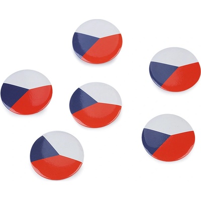 Stoklasa brož placka vlajka Česká republika 3,5 cm