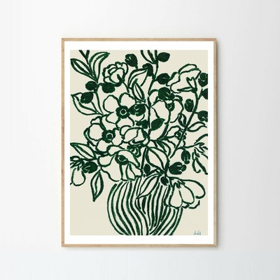 Moikka Plakát Poppy Studies II by Anine Cecilie Iversen 21x29,7 (A4)