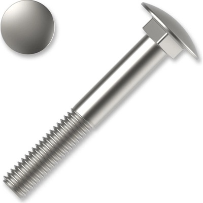 HASPL Šroub vratový M5x60 ZB DIN 603 4.8