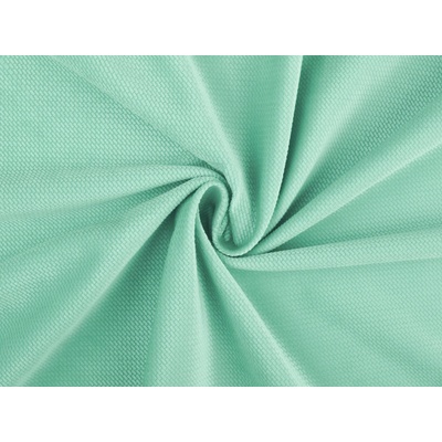 Stoklasa Velvet / samet strukturovaný jednobarevný Balení: 1 m, Varianta: 8 mint 8 mint