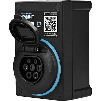 EVPOINT ЗАРЯДНА СТАНЦИЯ ЗА ЕЛЕКТРОМОБИЛИ evpoint ev7 s-КОНТАКТ ТИП 2 7.4kw ac (ev7)