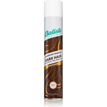 Batiste Dark and Deep Brown suchý šampón pre tmavé vlasy 350 ml