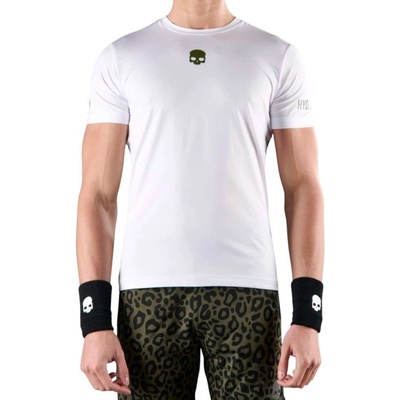 Hydrogen Panther Tech Tee white military green