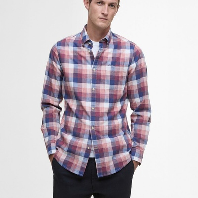 Barbour Hillroad Tailored košel'a red spice