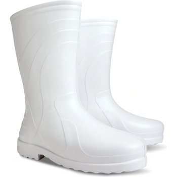 Demar Дамски гумени работни ботуши LUNA, бели (D0220D)