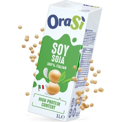 OraSi Nápoj sójový s vitamínmi a vápnikom vegan 1 l