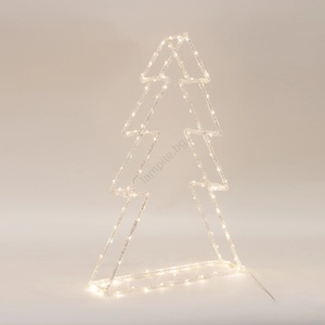 EUROLAMP LED Външна коледна украса 120xLED/2, 1W/230V IP44 топла бяла елха 60 cm (EU0671)